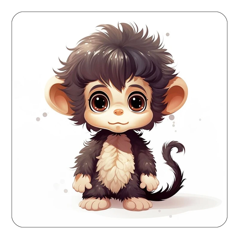 مگنت کاکتی طرح حیوانات کارتونی مدل mp28308