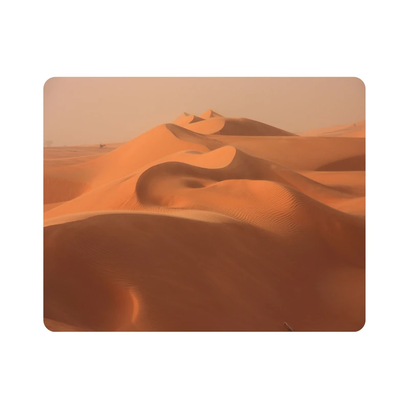 ماوس پد اطلس آبی طرح بیابان مدل T6921