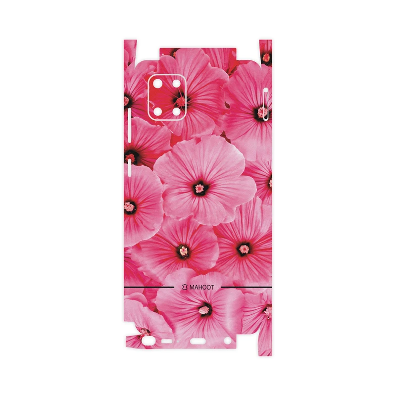 برچسب پوششی ماهوت مدل Full skin-Pink-Flower مناسب برای گوشی موبایل سامسونگ Galaxy Note10Lite
