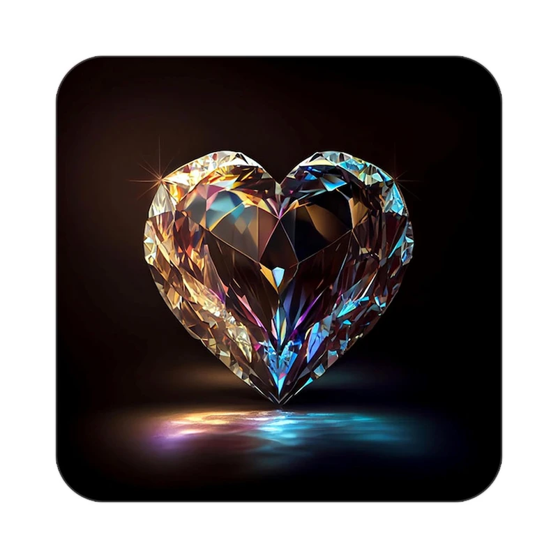 زیر لیوانی کاکتی مدل عاشقانه کد mp11056