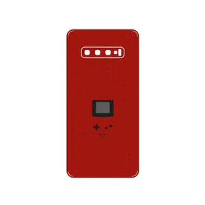 MAHOOT Minimal GameBoy Icon Cover Sticker for Samsung Galaxy S10 Plus
