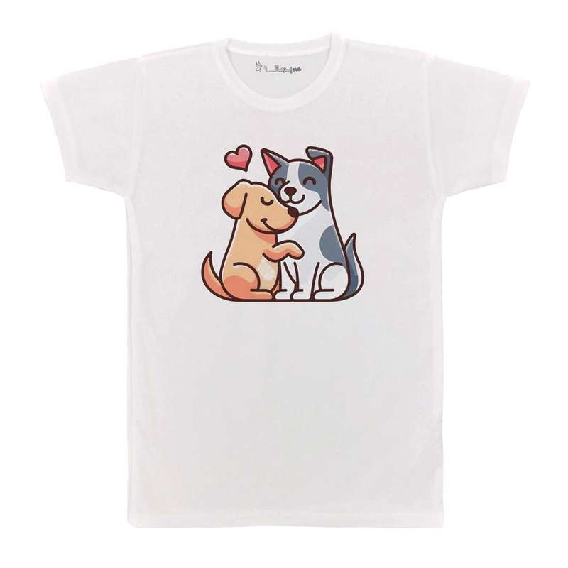 تی شرت بچگانه پرمانه طرح حیوانات بامزه کد pmt.5968