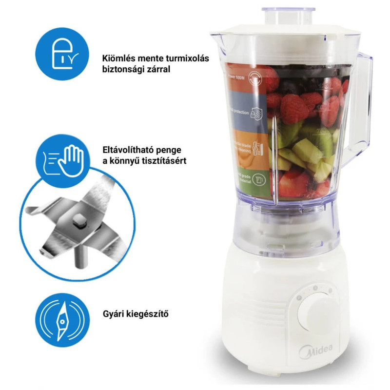 مخلوط کن و آسیاب کن مایدیا مدل BL2525AG