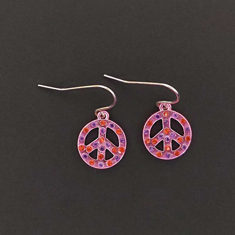 گوشواره دخترانه مدل صلح