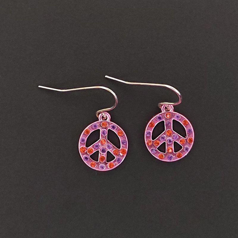 گوشواره دخترانه مدل صلح