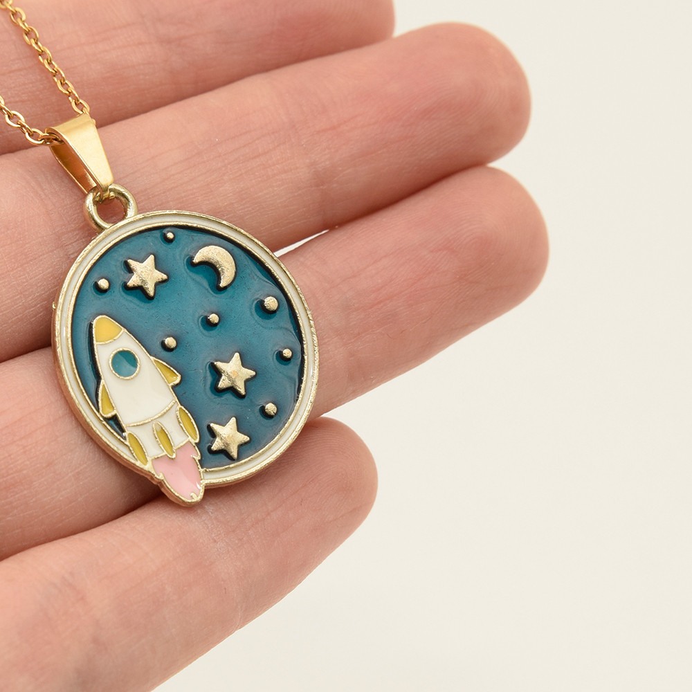 گردنبند دخترانه مدل نجوم G1 گردنبند دخترانه مدل نجوم G1