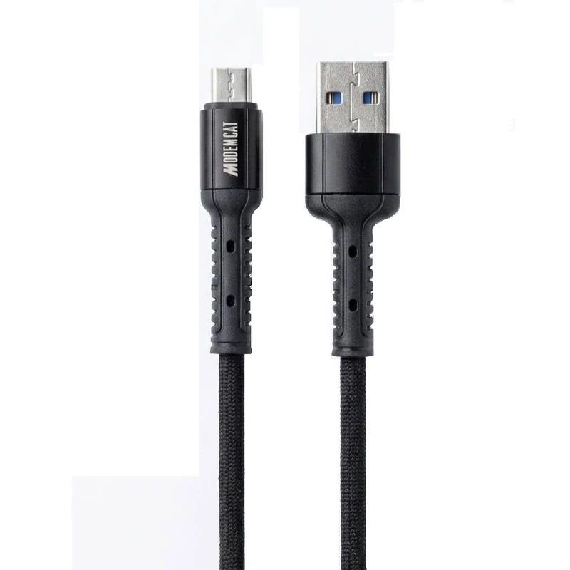 کابل تبدیل USB به Microusb مودم کت مدل Mcb-010 طول 1 متر