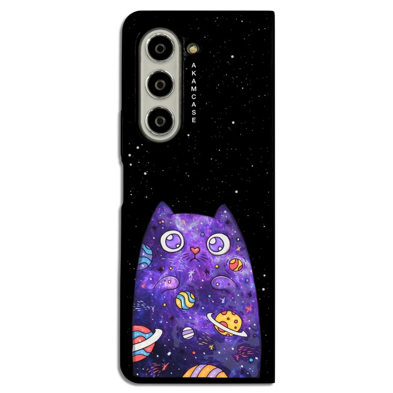 کاور آکام مدل AMC-WSGZFOLD5-CATS4 مناسب برای گوشی موبایل سامسونگ Galaxy Z Fold 5