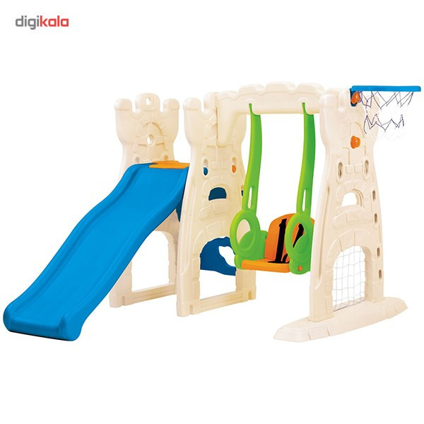 قیمت و خرید تاپ و سرسره گرون آپ مدل Scramble And Slide Play Center