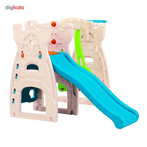 قیمت و خرید تاپ و سرسره گرون آپ مدل Scramble And Slide Play Center