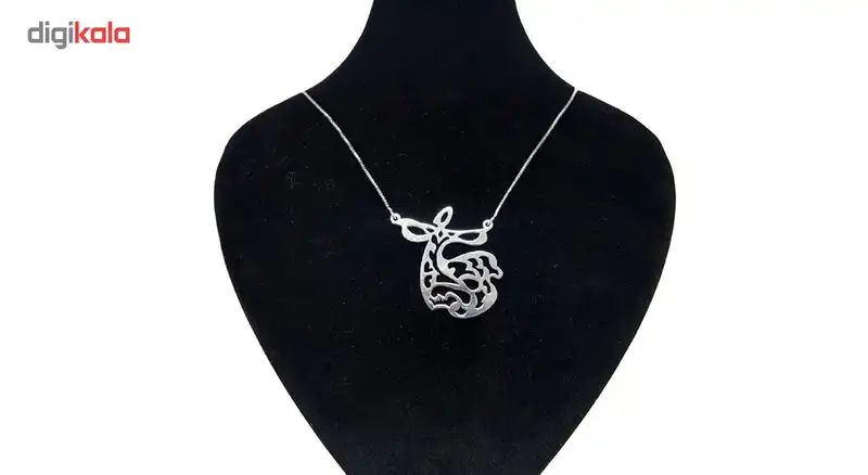 گردنبند نقره ایران شاپ مدل رقص سماع ترمه