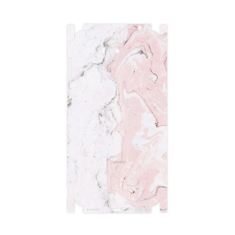 برچسب پوششی ماهوت مدل Blanco-Pink-Marble-FullSkin مناسب برای گوشی موبایل هوآوی Y5 2017