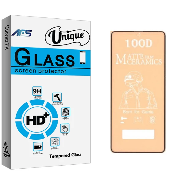 محافظ صفحه نمایش مات ای اف اس مدل Unique Glass مناسب برای گوشی موبایل سامسونگ Galaxy J4 PLUSE