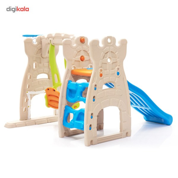 قیمت و خرید تاپ و سرسره گرون آپ مدل Scramble And Slide Play Center