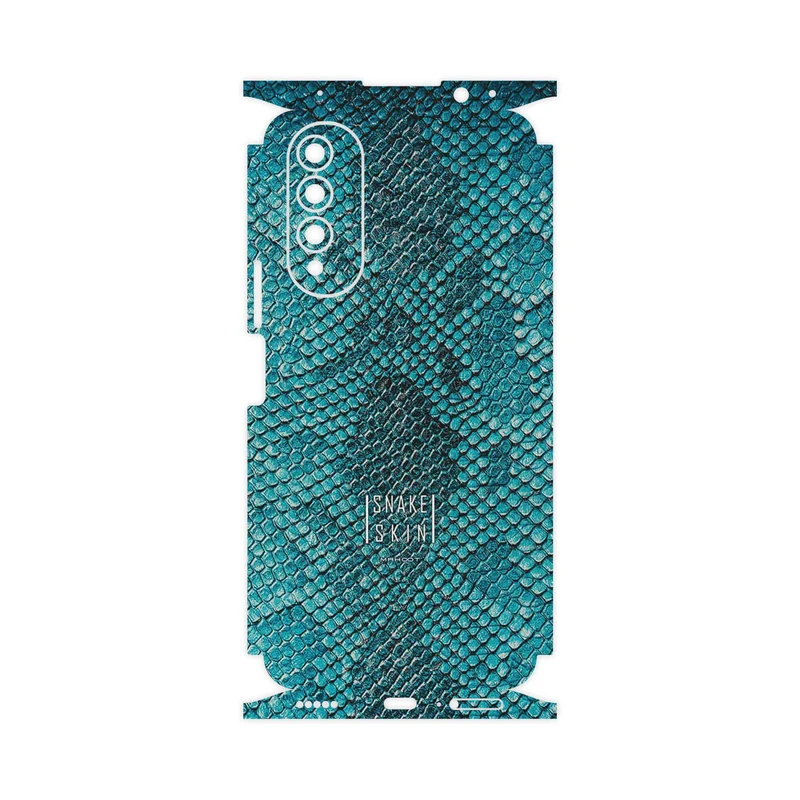 برچسب پوششی ماهوت مدل Blue Snake Skin-FullSkin مناسب برای گوشی موبایل ویکو T50