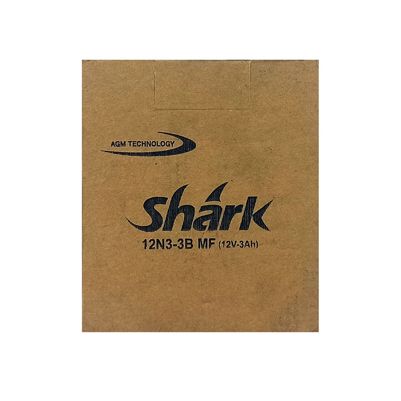 باتری موتورسیکلت شارک مدل 12N3-3