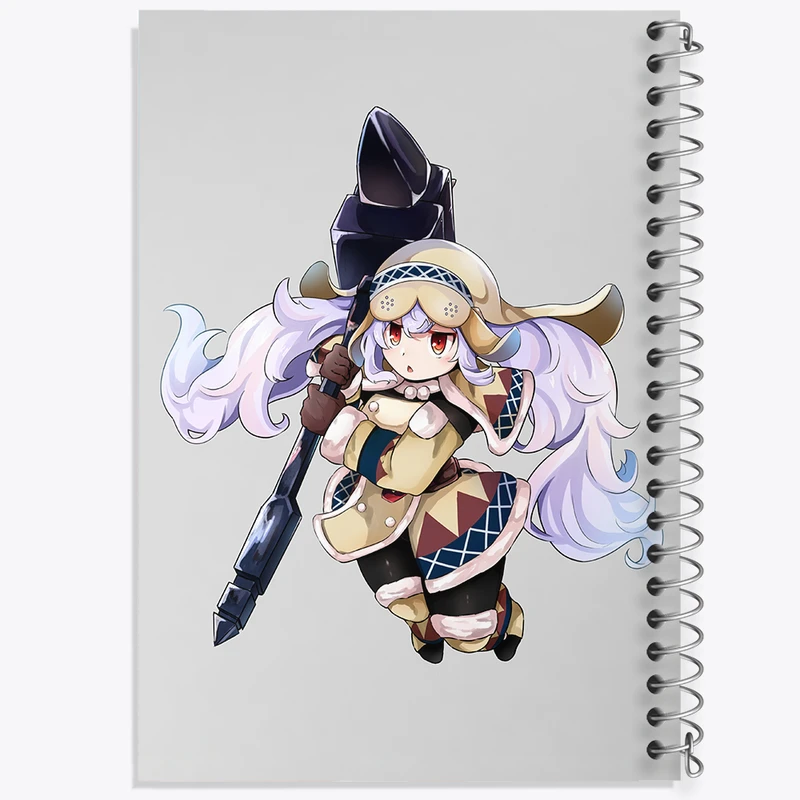 دفتر ژورنال نویسی 50 برگ خندالو مدل نقطه ای طرح بازی شکارچی هیولا (Monster Hunter) کد 33186