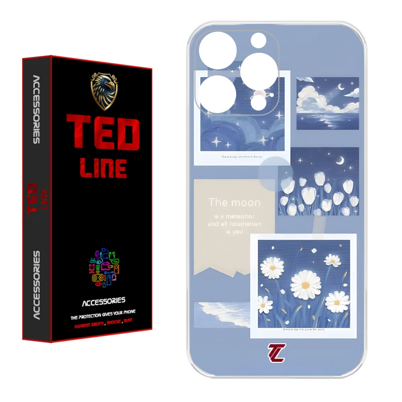 کاور تدلاین طرح بابونه کد 1203 مناسب برای گوشی موبایل اپل Iphone 13 Pro