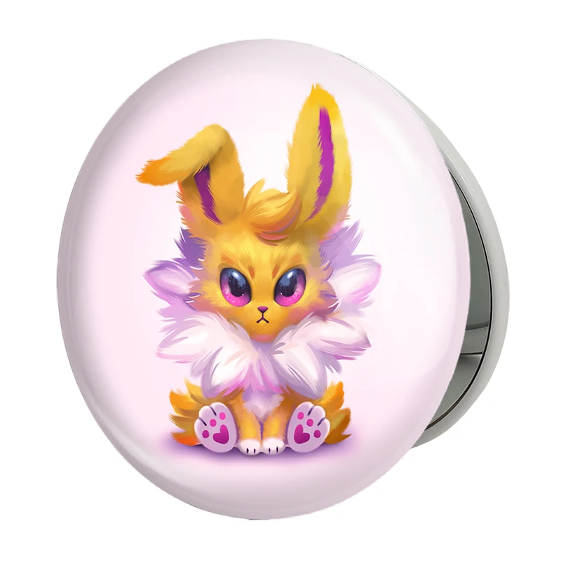 آینه جیبی خندالو طرح تندرز انیمه پوکمون مدل تاشو کد 17299 