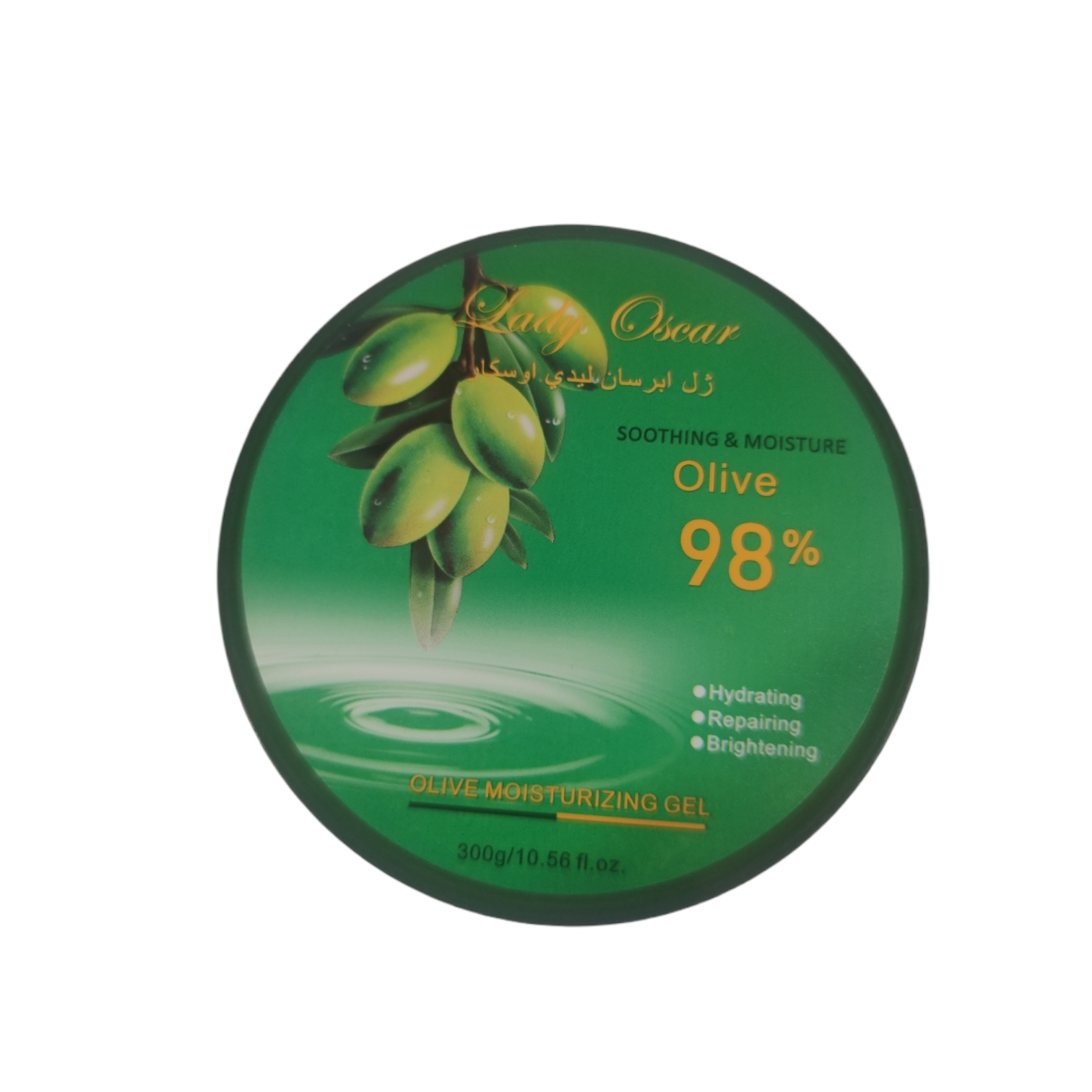 ژل آبرسان لیدی اوسکار مدل زیتون حجم 300 میلی لیتر