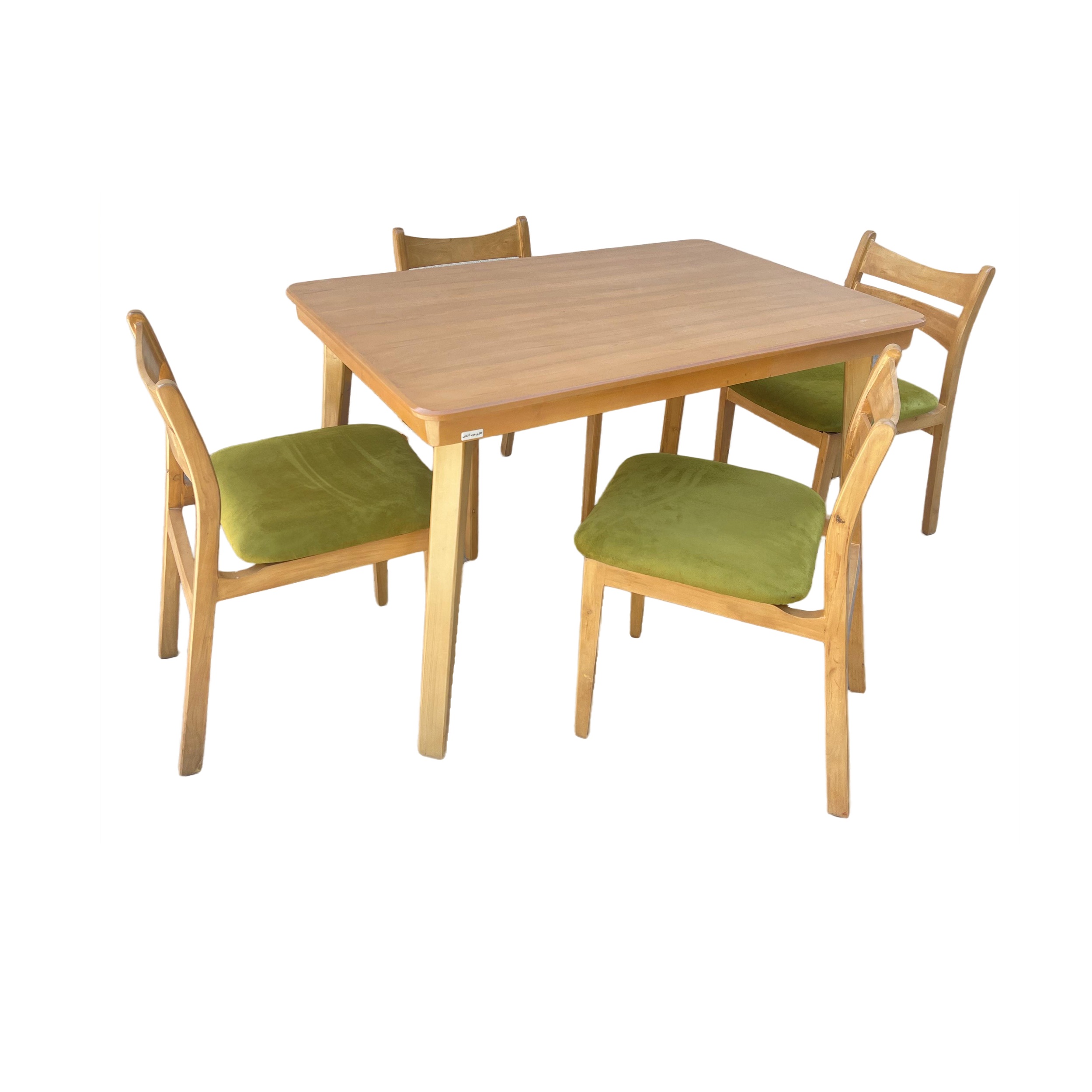 میز و صندلی ناهارخوری 4 نفره گالری چوب آشنایی مدل Khod-Vns-Lux