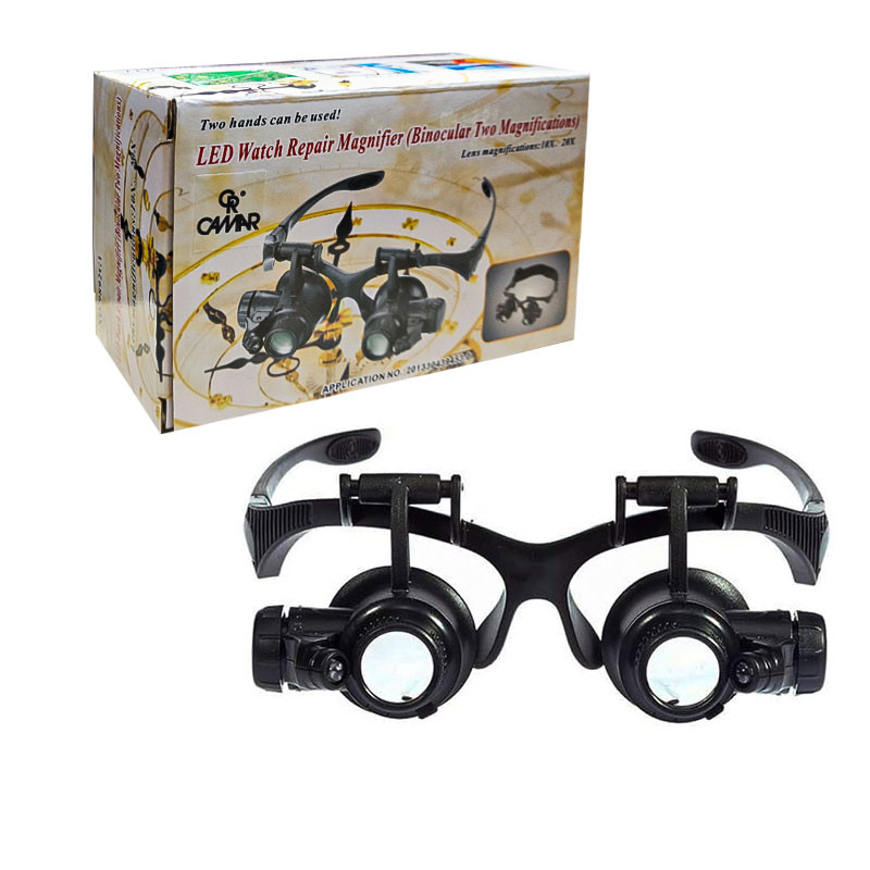 ذره بین کامار مدل لوپ عینکی کد 9892G