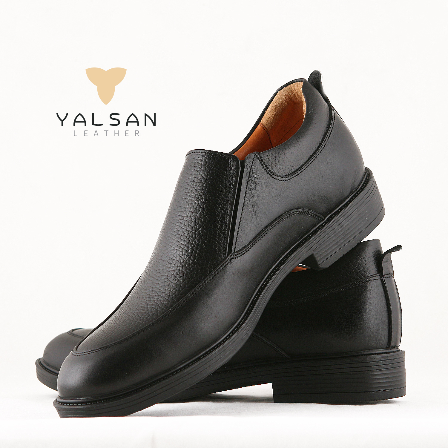 کفش مردانه چرم یلسان مدل شایار کد mSk-SYR-539-GNGS -  - 11