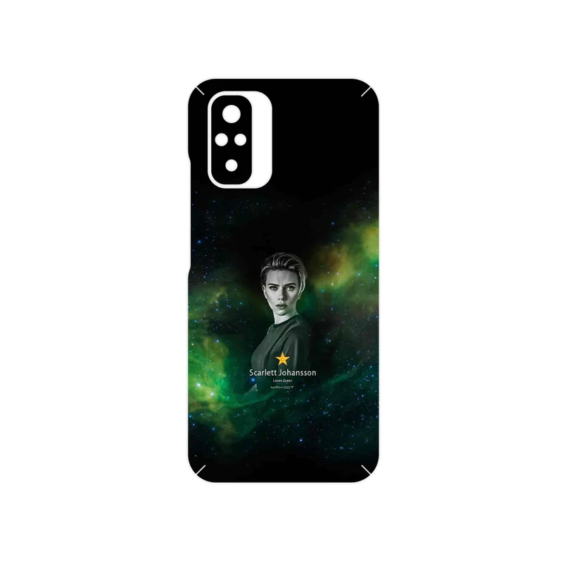 برچسب پوششی ماهوت مدل Scarlett Johansson مناسب برای گوشی موبایل شیائومی Redmi Note 10