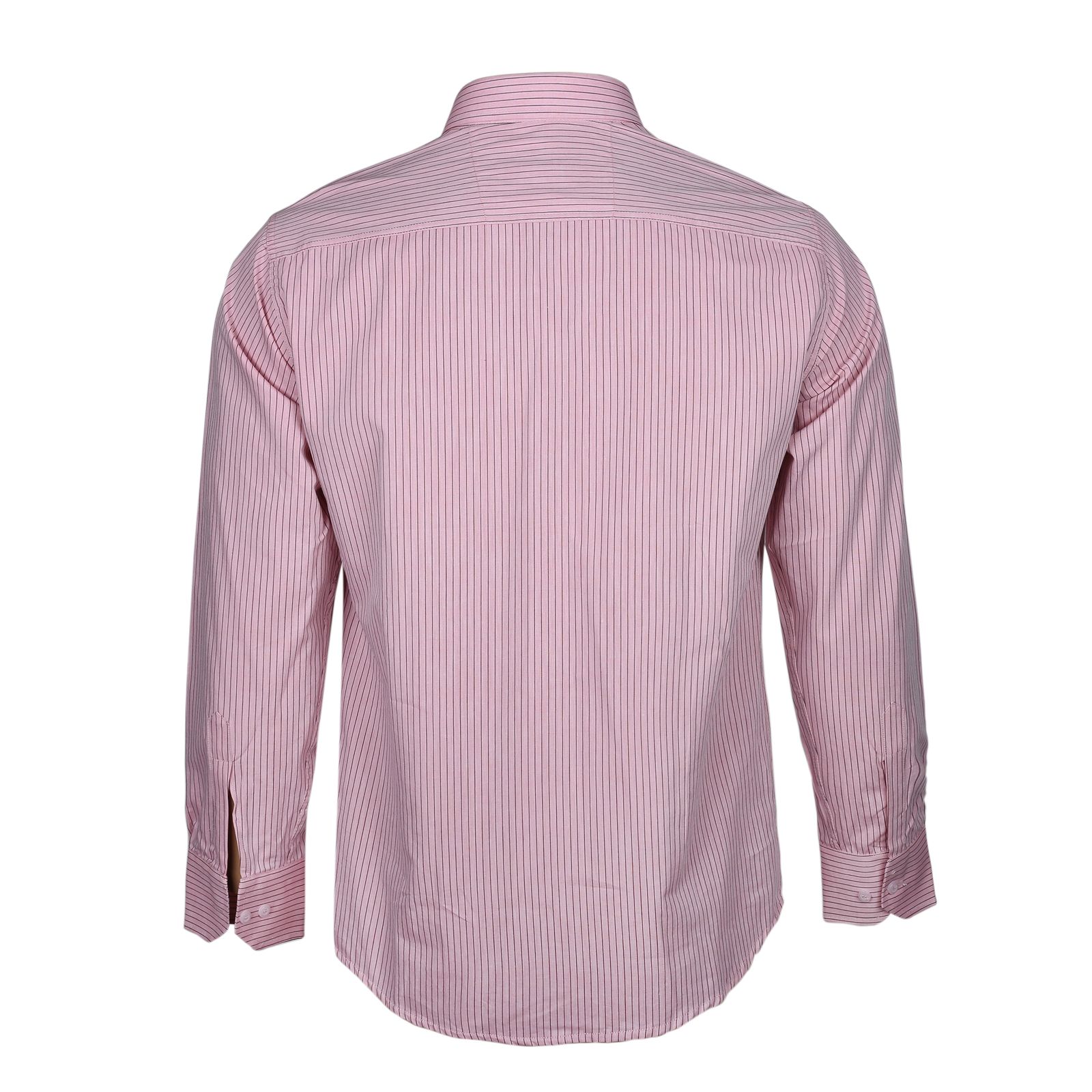 پیراهن آستین بلند مردانه ناوالس مدل Rah500-LPK -  - 4