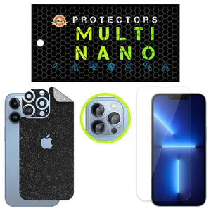 Multi Nano X-SLFG Screen Protector For Apple iPhone 13 Pro with lens protector and back skin