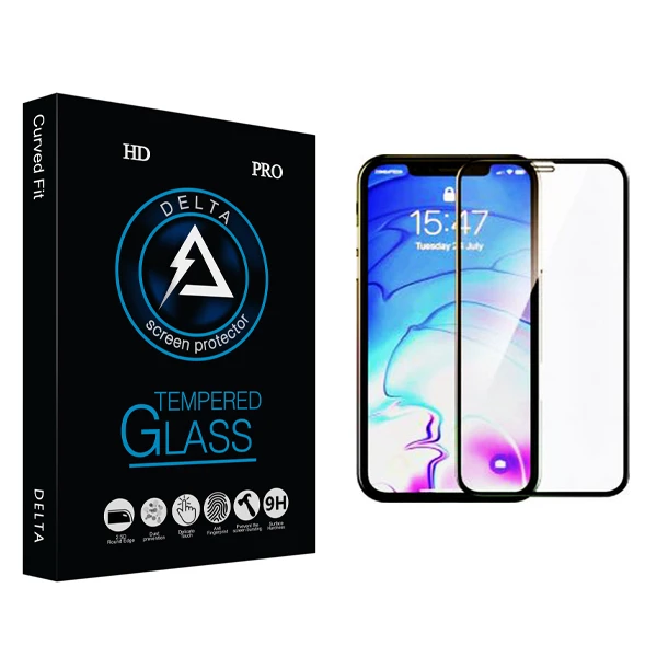 محافظ صفحه نمایش دلتا مدل HD مناسب برای گوشی موبایل اپل iphone 12