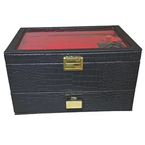 جعبه ساعت مدل 2 طبقه کشویی