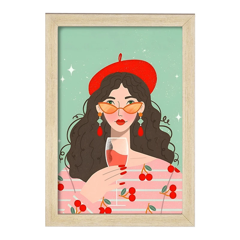 تابلو خندالو مدل دخترانه کد F3715