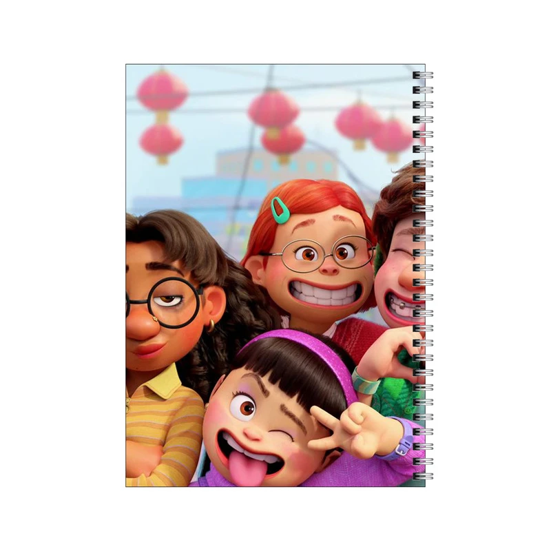 دفتر مشق 100 برگ بامبیلیپ طرح سلفی دخترونه کد 4565469