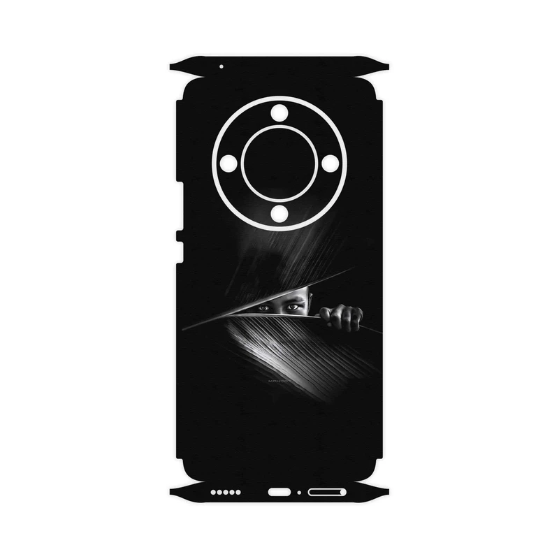 برچسب پوششی ماهوت مدل Black Portrait-FullSkin مناسب برای گوشی موبایل آنر X9b