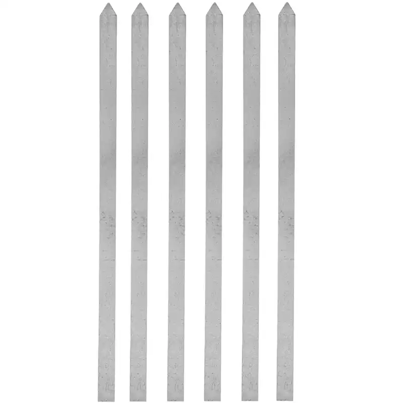 سیخ گالوانیزه کوبیده مدل بلند بسته 6 عددی