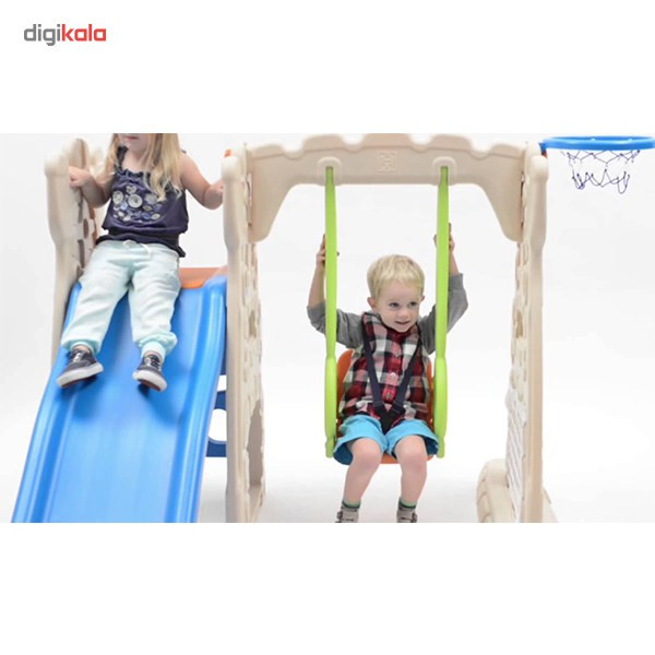 قیمت و خرید تاپ و سرسره گرون آپ مدل Scramble And Slide Play Center