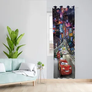 پرده طرح مکویین مدل مخمل پانچی کد L 1156L Z سایز 140x200 سانتی متر