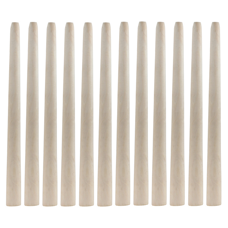 پایه میز مدل چوبی مخروطی کد 60 مجموعه 12 عددی