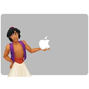 برچسب تزئینی ونسونی مدل Aladdin مناسب برای مک بوک