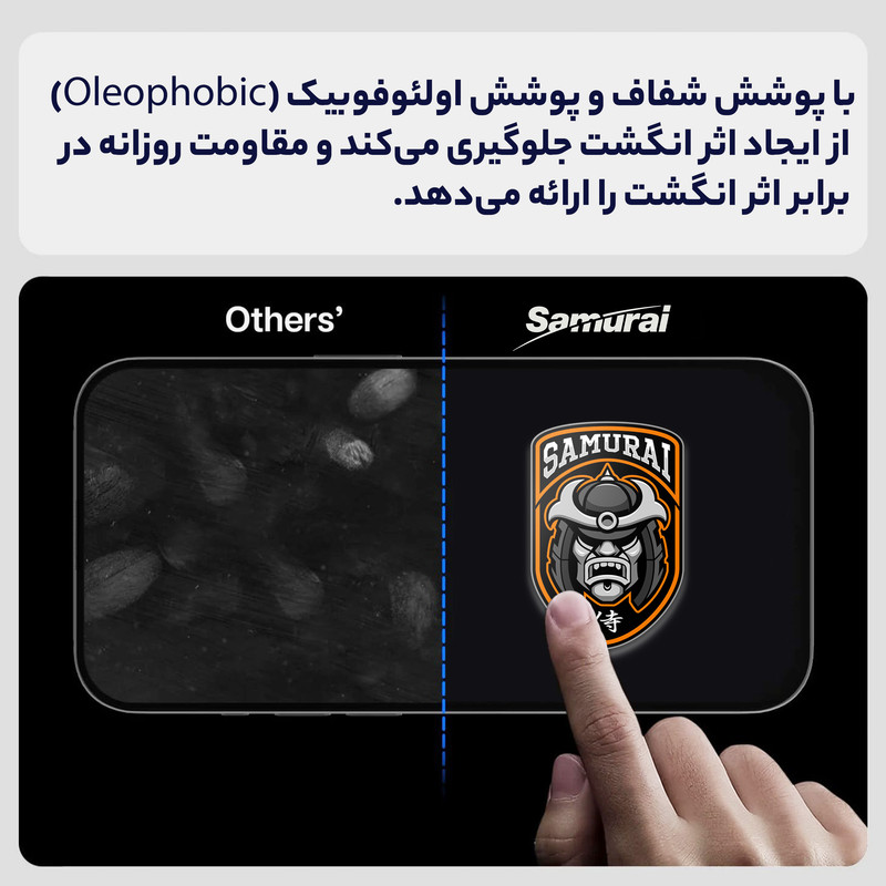 محافظ صفحه نمایش سامورایی مدل ovglass مناسب برای گوشی موبایل آنر 600 Lite