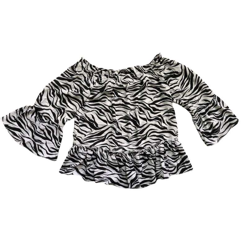 بلوز آستین سه ربع زنانه اچ اند ام مدل 0786906