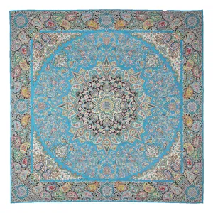 رومیزی ترمه رضایی یزد طرح همایونی کد 2116110402000