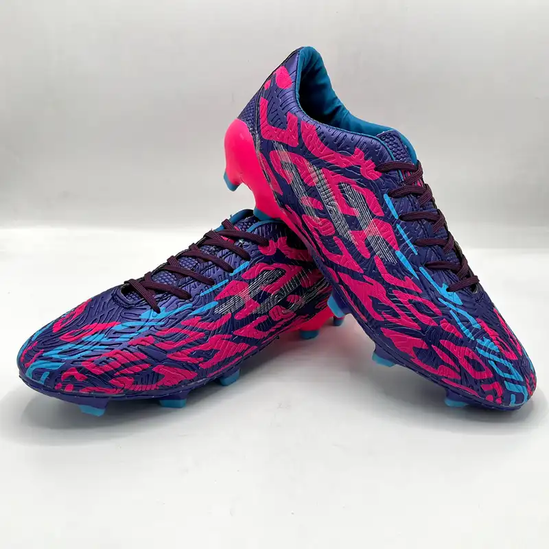 کفش فوتبال مردانه مدل توتال چمن طبیعی حرفه ای رنگ بنفش