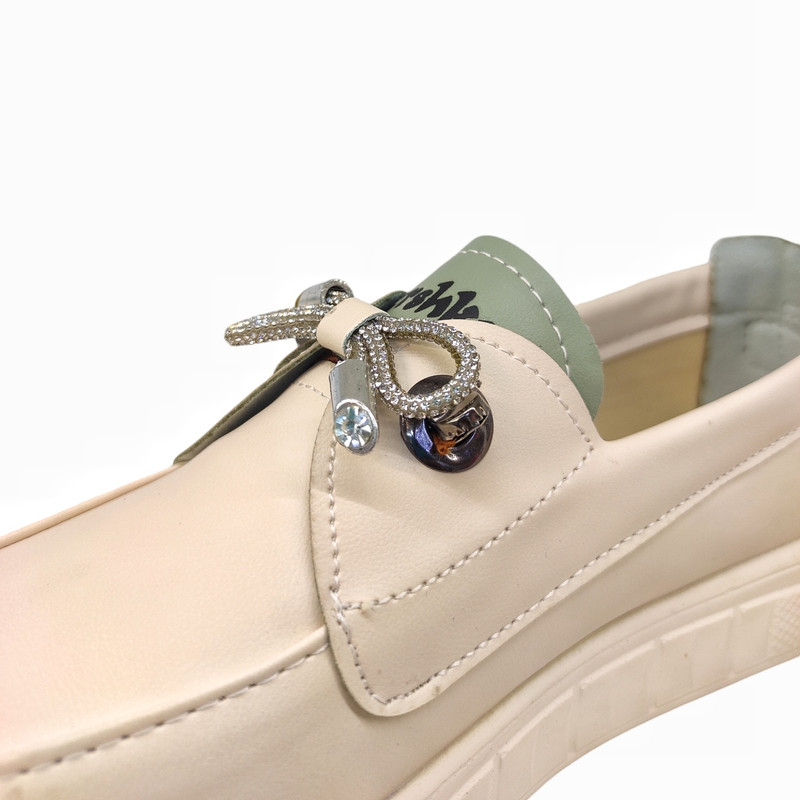 کفش روزمره زنانه مدل پاپیون‌نگین