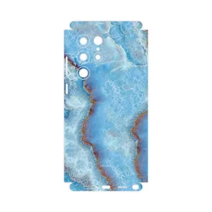 MAHOOT Blue-Ocean-Marble-FullSkin Cover Sticker for Samsung Galaxy S22 Ultra 5G