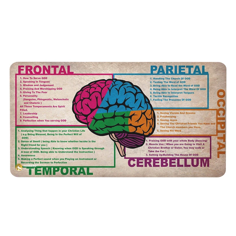 ماوس پد هومرو مدل MX526 طرح پزشکی آناتومی