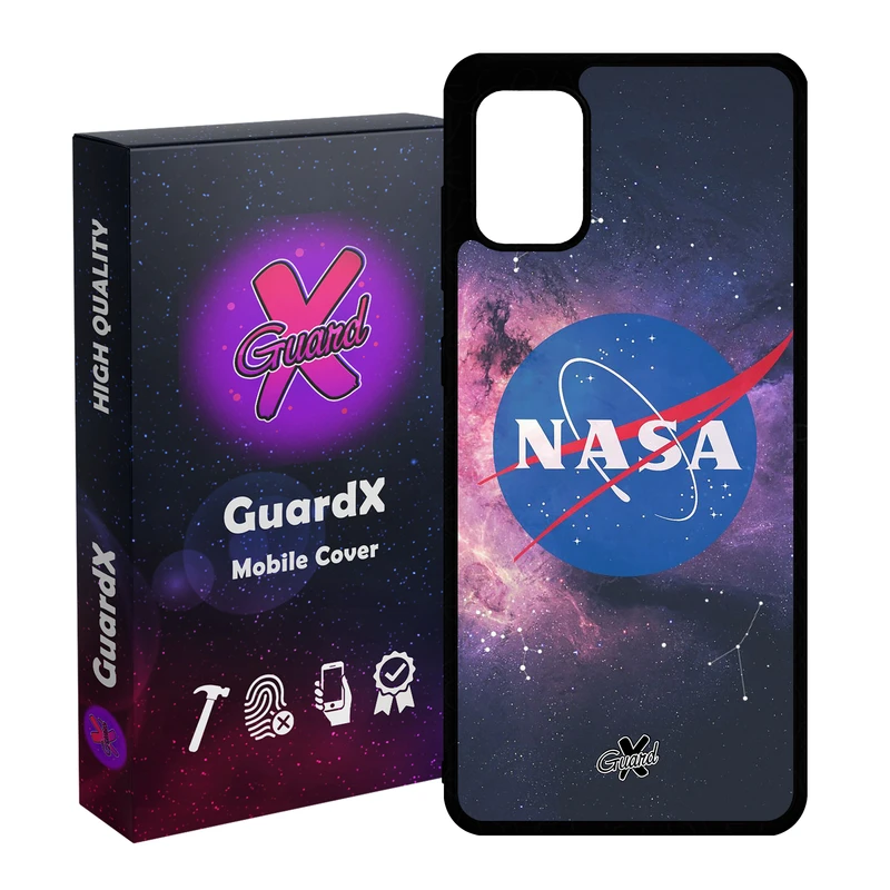 کاور گارد ایکس طرح Nasa مدل Glass10012 مناسب برای گوشی موبایل سامسونگ Galaxy A31