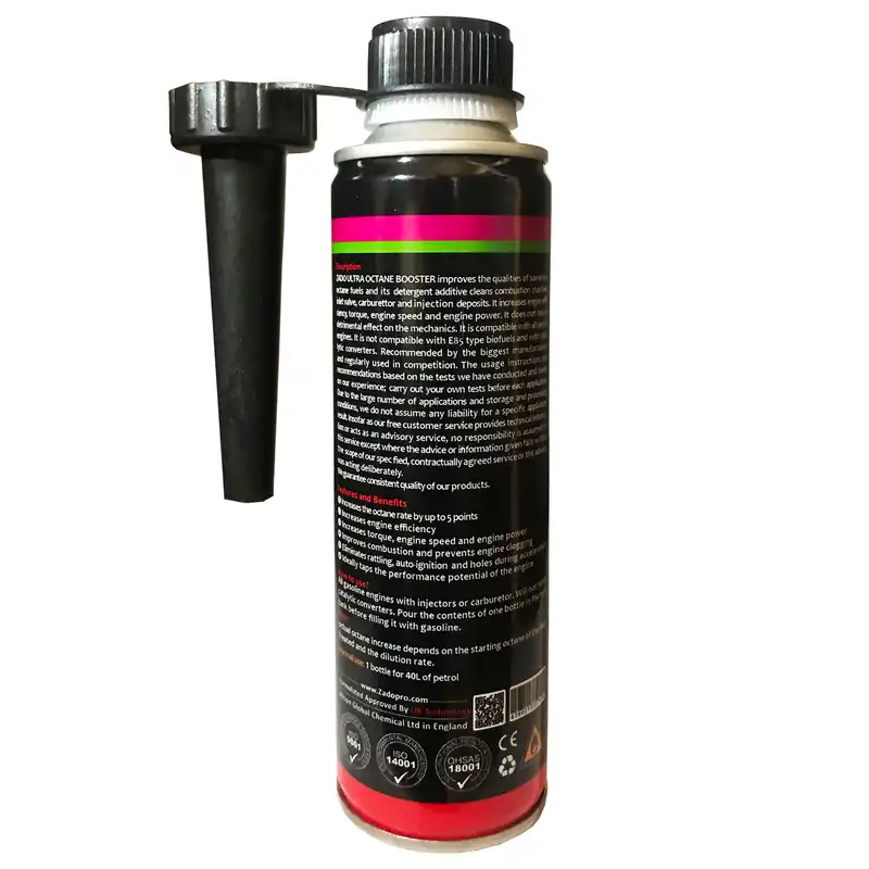 اکتان بوستر زادو مدل Extra حجم 300 میلی لیتر