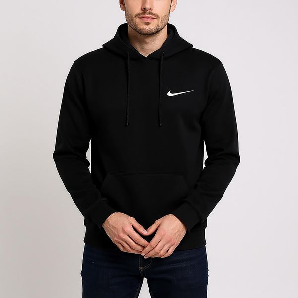 هودی مردانه مدل E107 رنگ مشکی